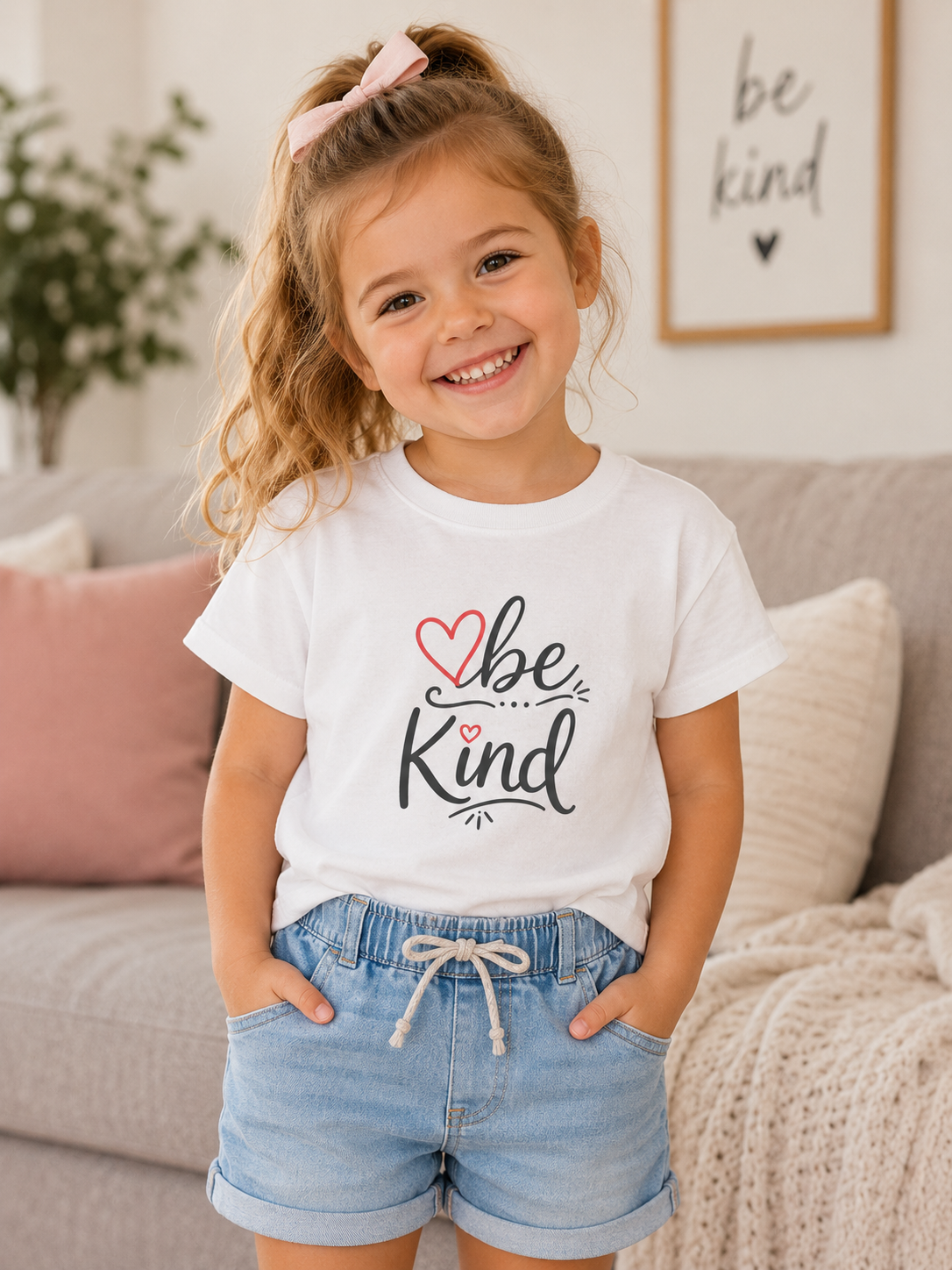Be Kind Kids Graphic Tee