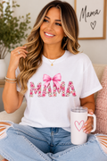 Floral Mama Bow Graphic Tee